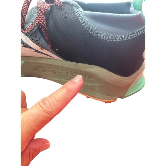 Nike ZoomX Trail Mens greeen black trail running sneakers size 13 SKU 8859 - Picture 11 of 16